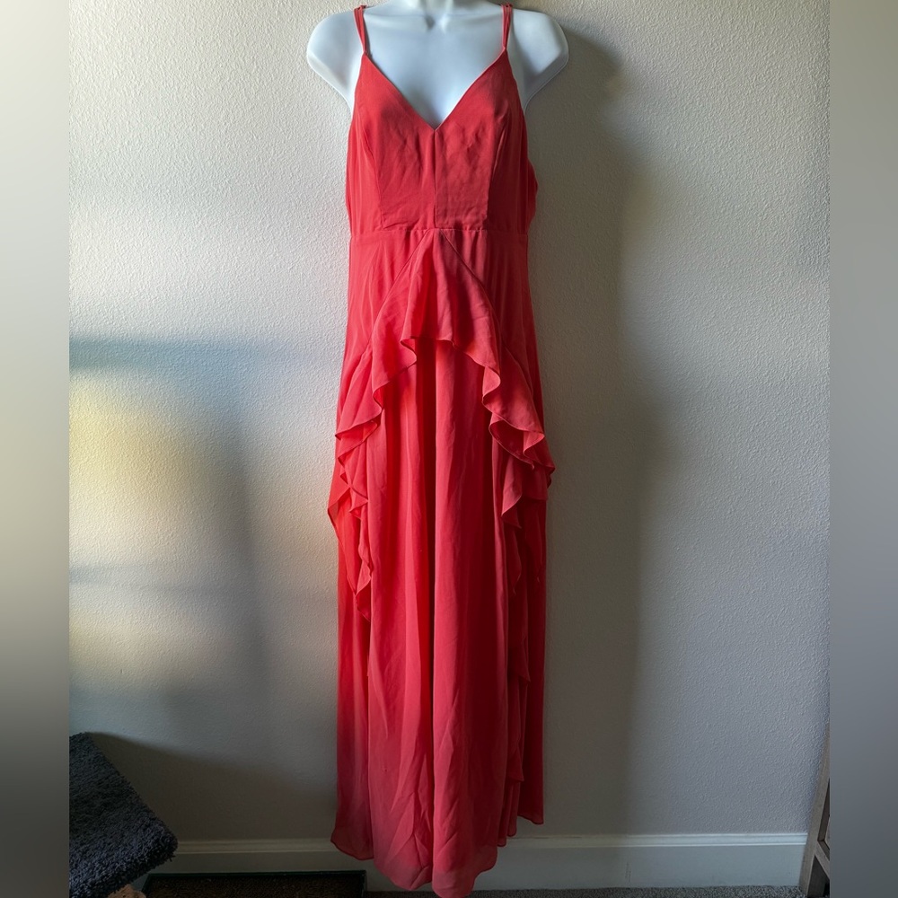 Lulus Coral Maxi Dress